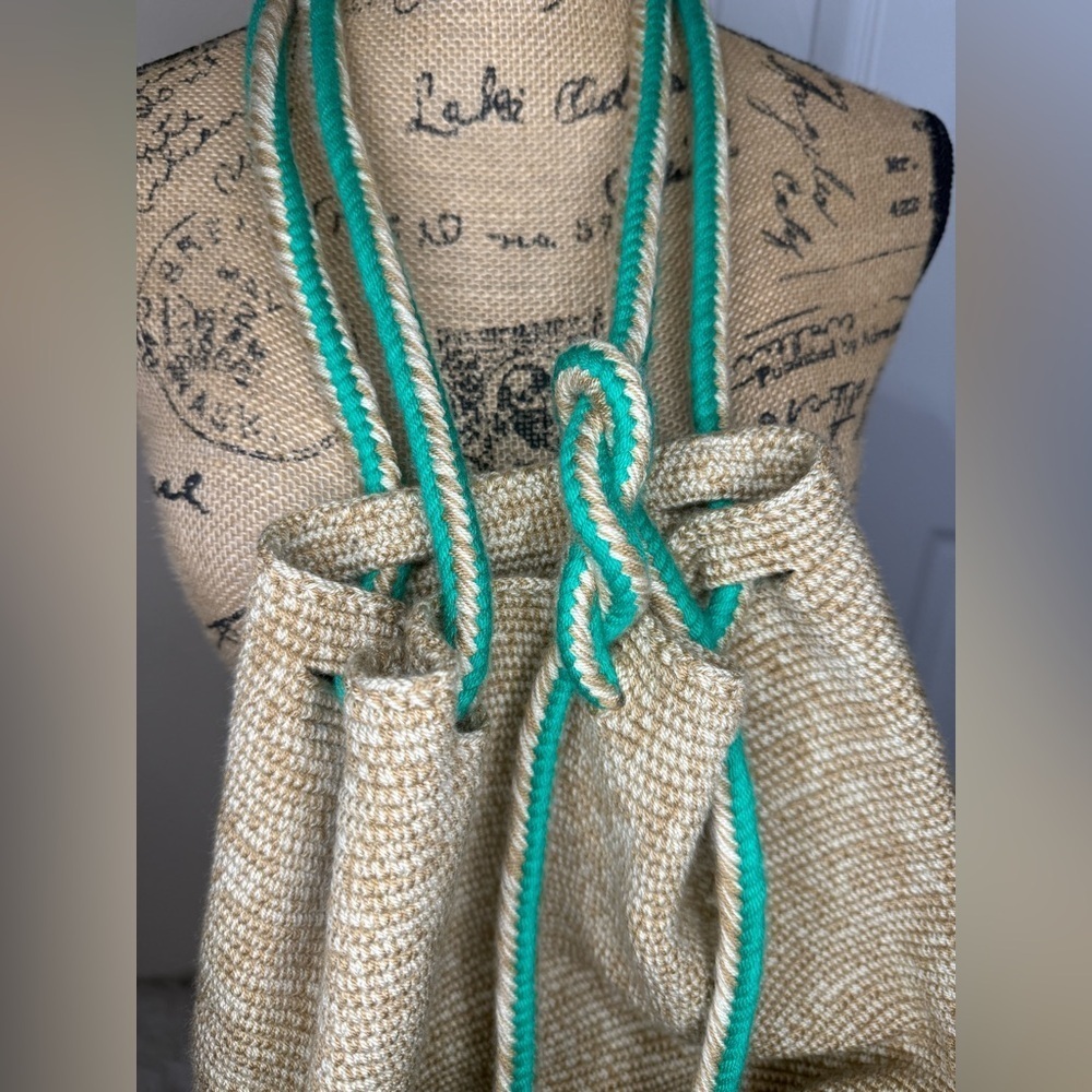Boho Woven Bag with Tassels - Picture 5 of 5